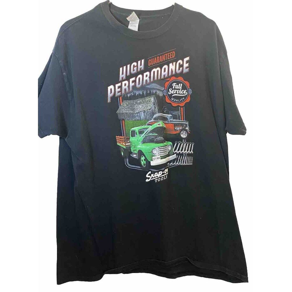 Snap On Tools High Performance T Shirt XL  Black